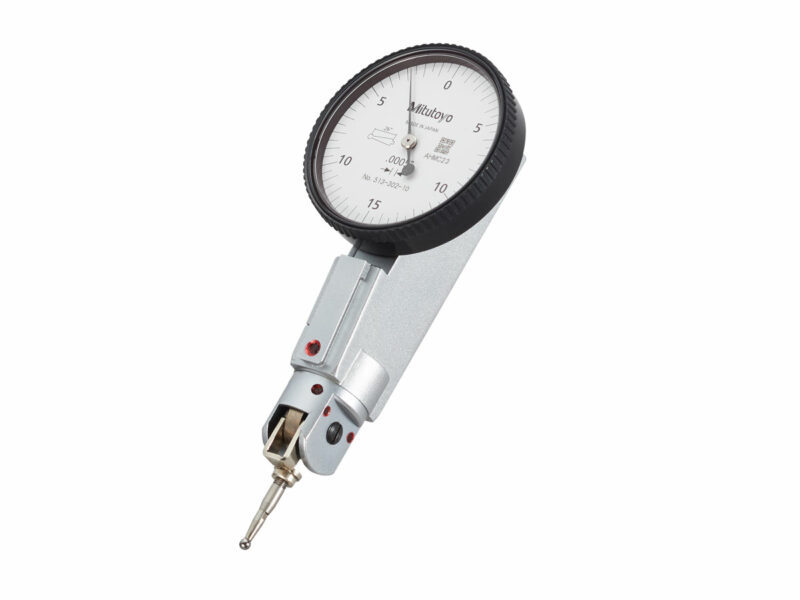 Mitutoyo's Universal Type Dial Test Indicator with white dial