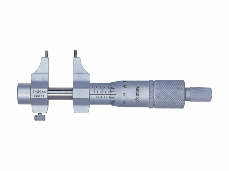 145 Series Caliper-Type Internal Micrometer Carbide Tip Ratchet Stop