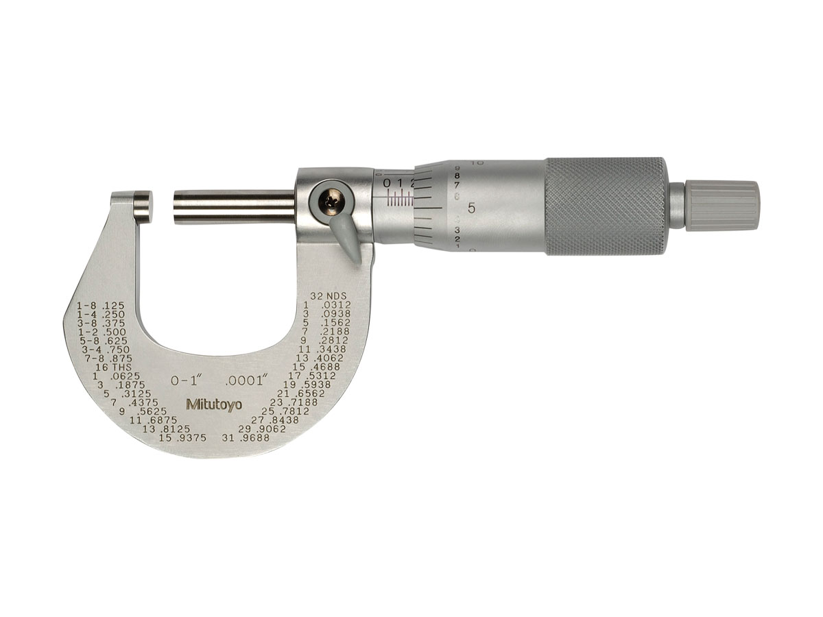 Outside Micrometer-Inch - Mitutoyo