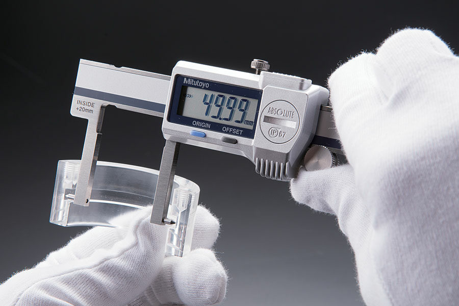 Inside Caliper is being used to take a precise and accurate inside measurement of an object